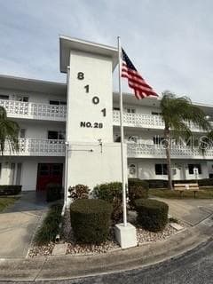 8101 113TH STREET STREET UNIT 107 - 1bd/1ba - $89,500 - SEMINOLE, FL