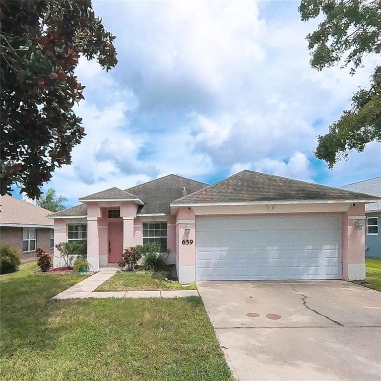 659 CORAL TRACE BOULEVARD - 4bd/2ba - $279,500 - EDGEWATER, FL