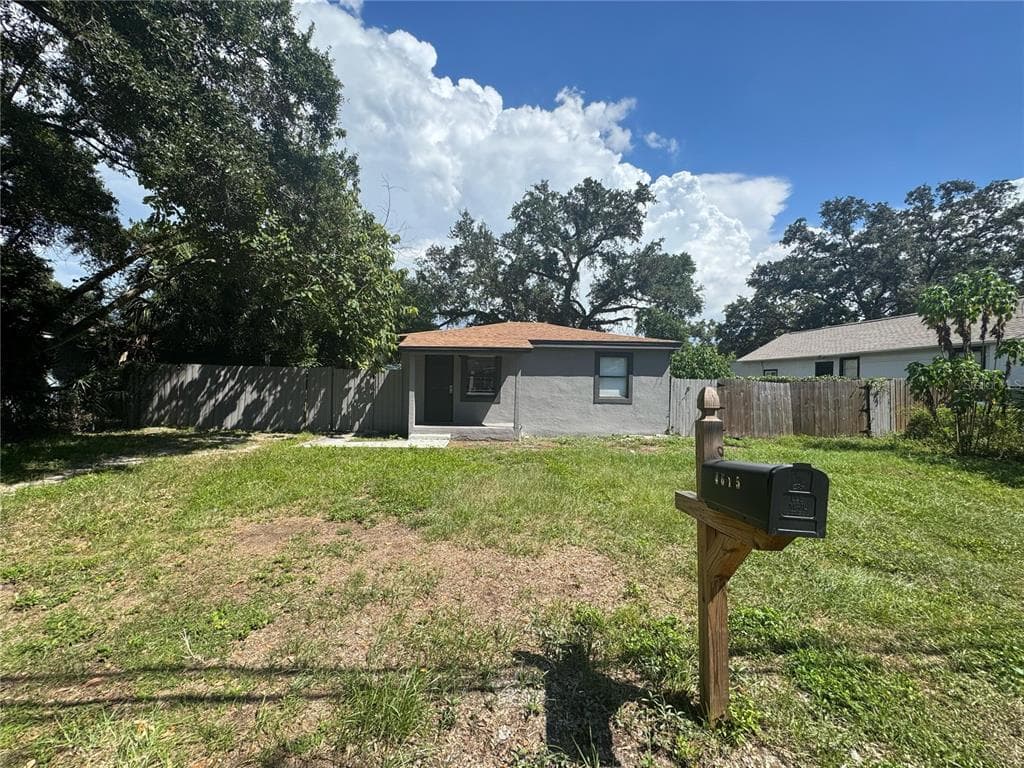 4615 WEBSTER STREET - 4bd/1ba - $160,000 - TAMPA, FL