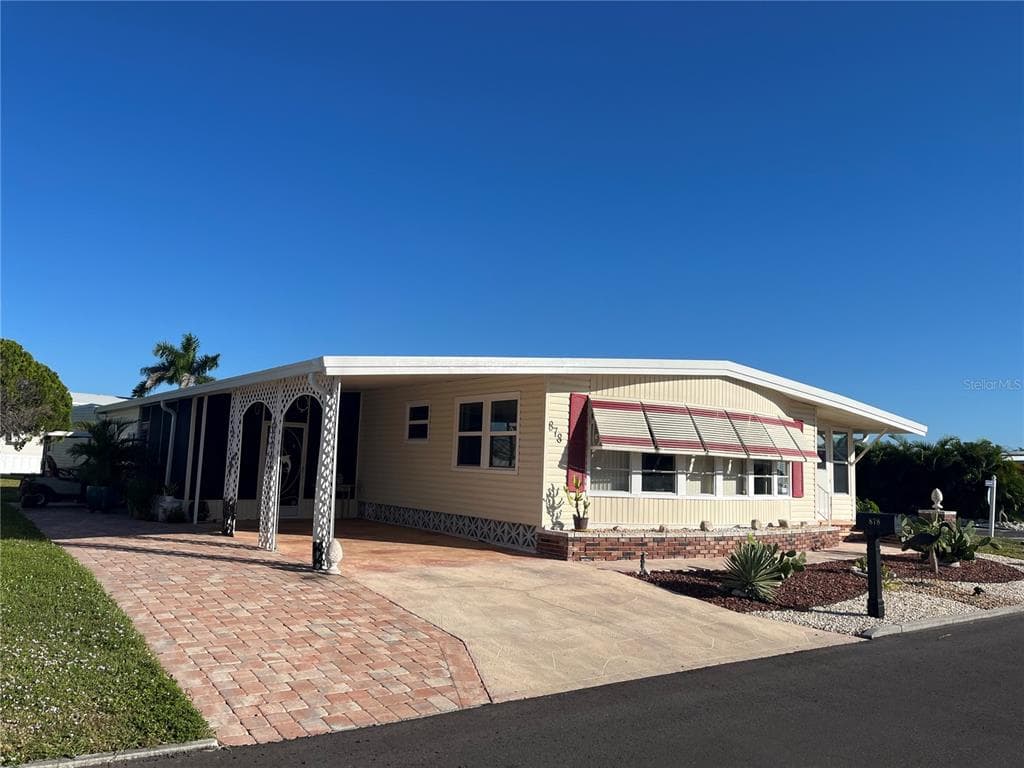 878 JOLANDA CIRCLE - 2bd/2ba - $185,500 - VENICE, FL