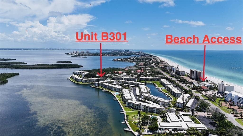 4320 FALMOUTH DRIVE UNIT 301 - 2bd/2ba - $650,000 - LONGBOAT KEY, FL