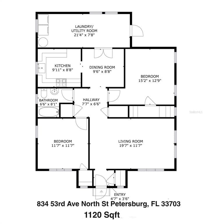 834 53RD AVENUE N - Interior/Exterior Photo 2 - ST PETERSBURG, FL