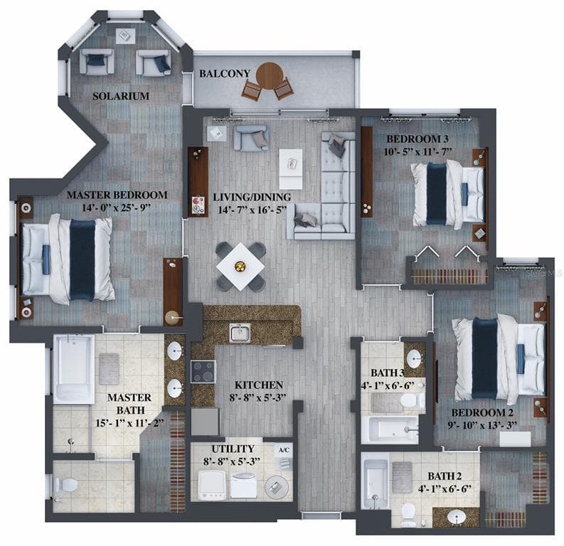 14501 GROVE RESORT AVENUE UNIT 1407 - Interior/Exterior Photo 4 - WINTER GARDEN, FL